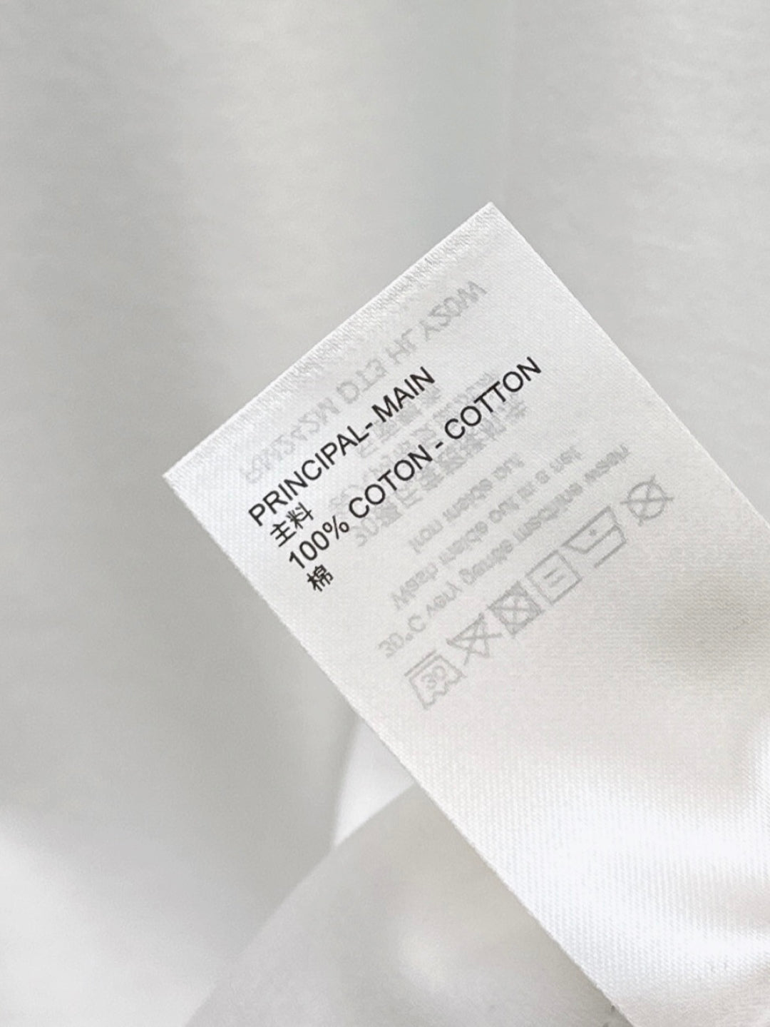 Loui* 25ss embroidered cotton t-shirt