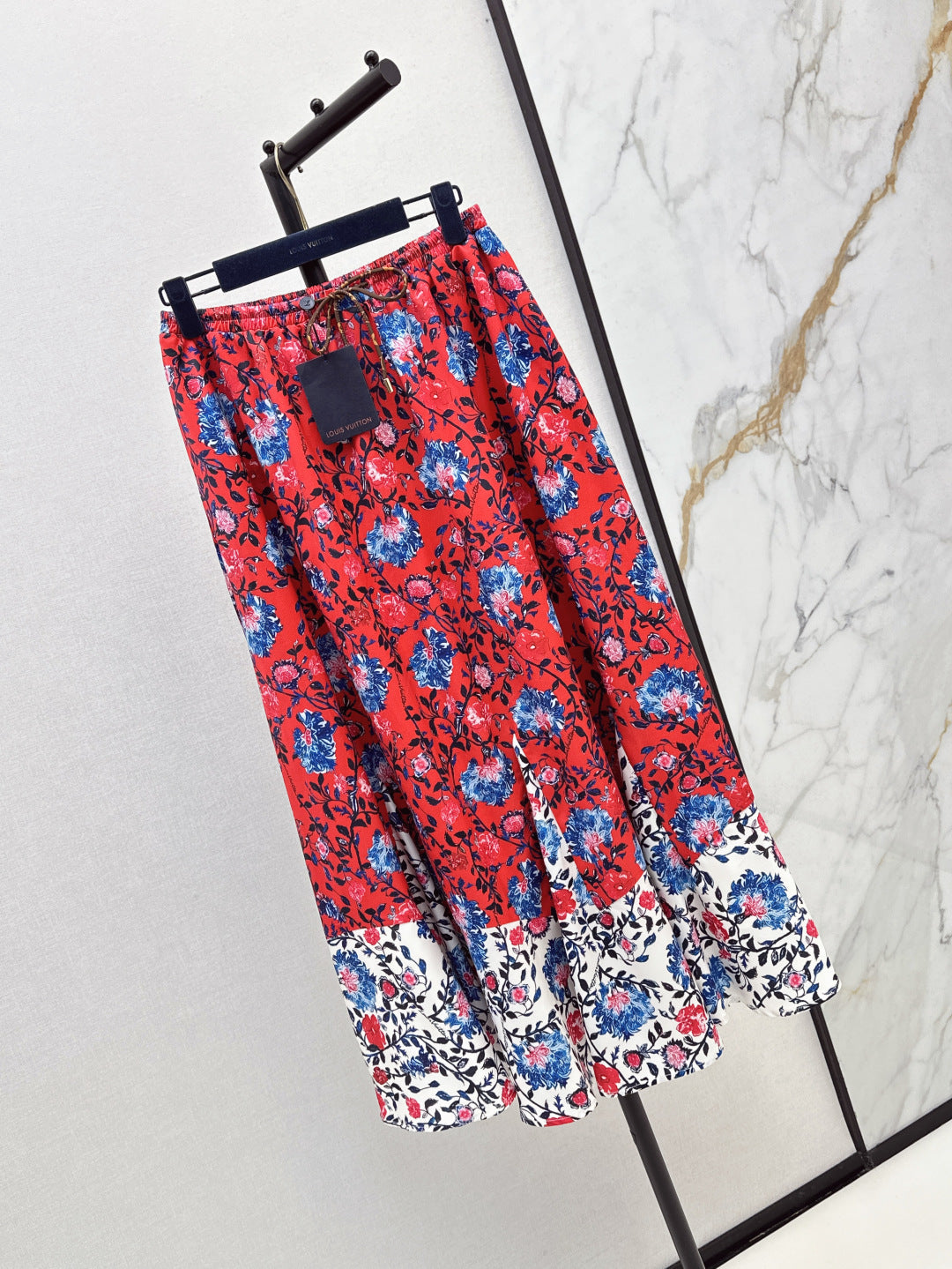 Loui* Floral Vine long skirt