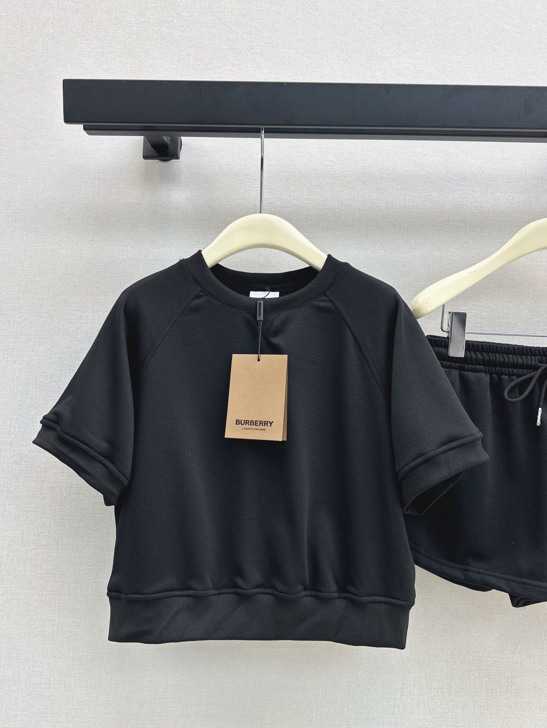 Bur*  pullover and shorts set