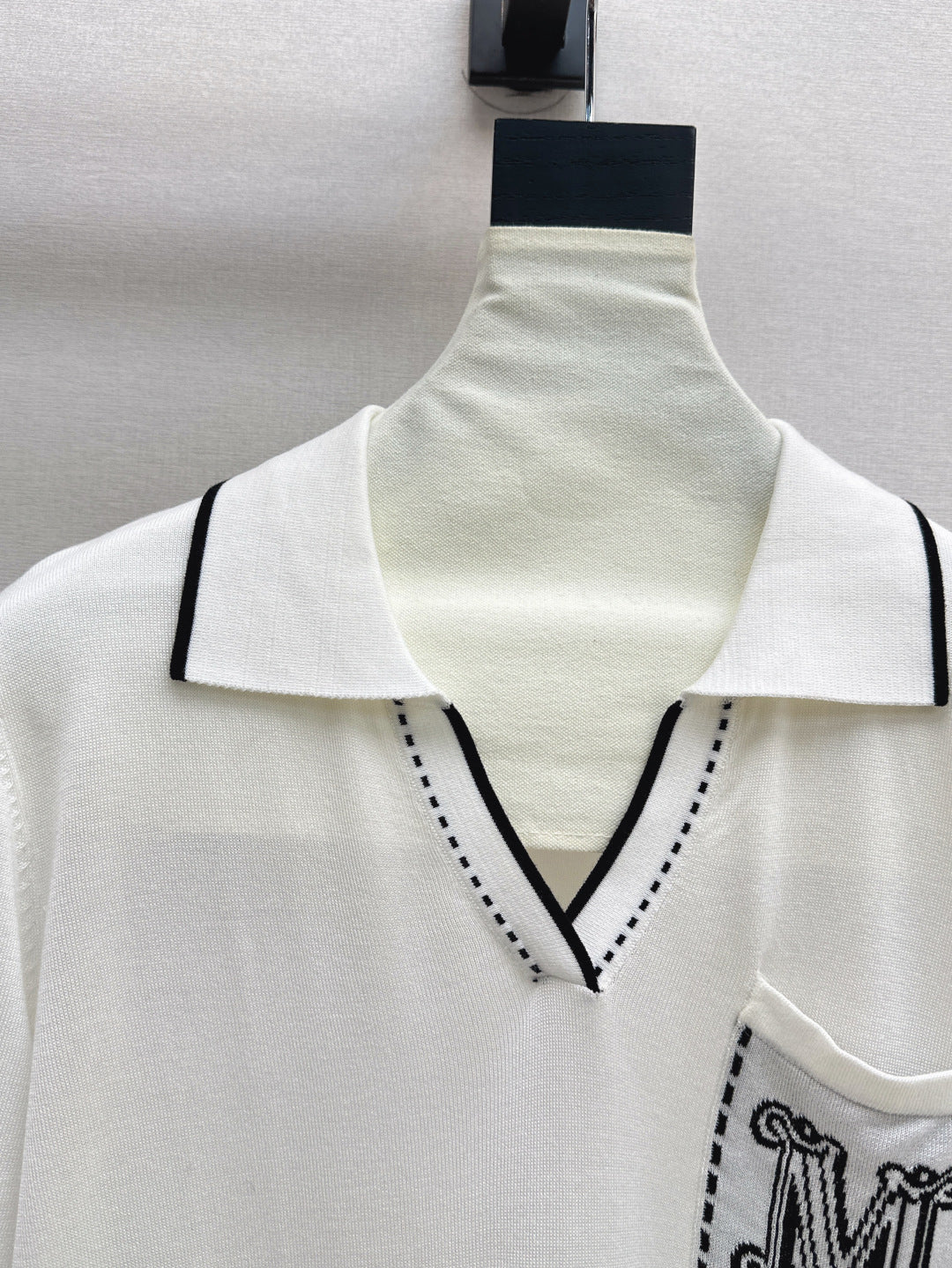 MaxM* knitted polo shirt