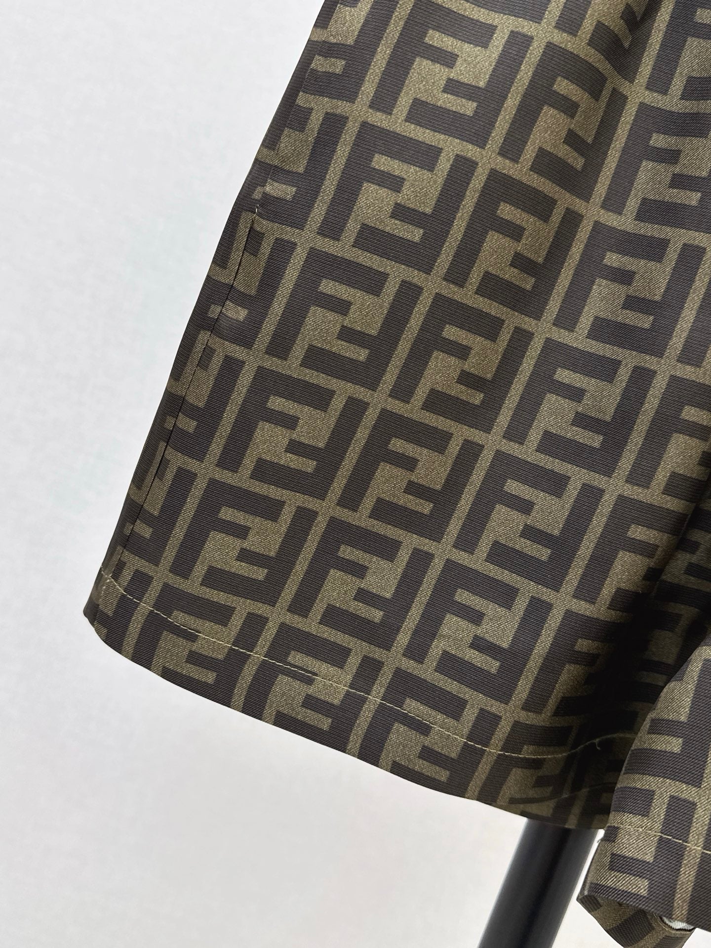 Fd* 25ss FF printed silk shorts