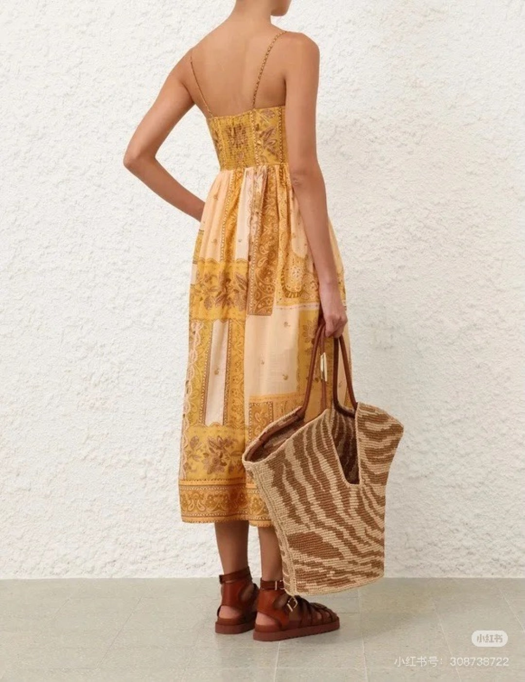 Zim* 25ss slip corset dress