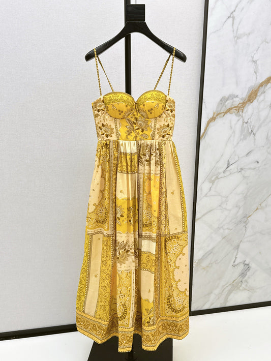 Zim* 25ss slip corset dress