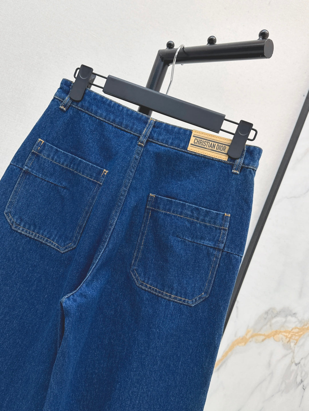 D*r 25ss jacquard side flared jeans