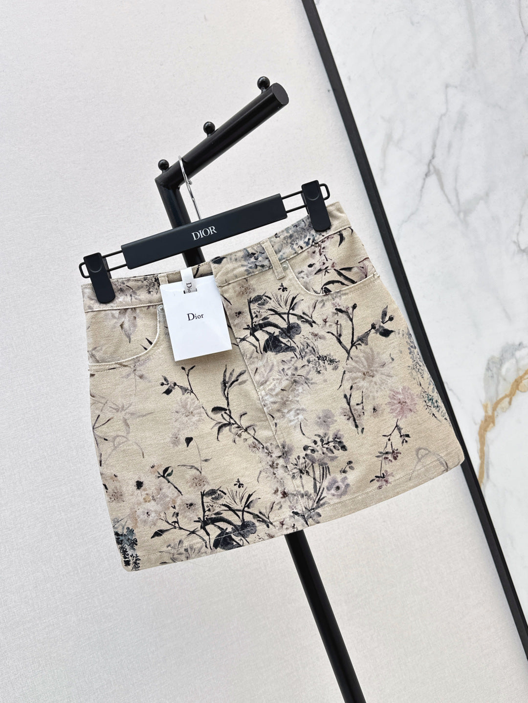 D*r 25ss denim miniskirt