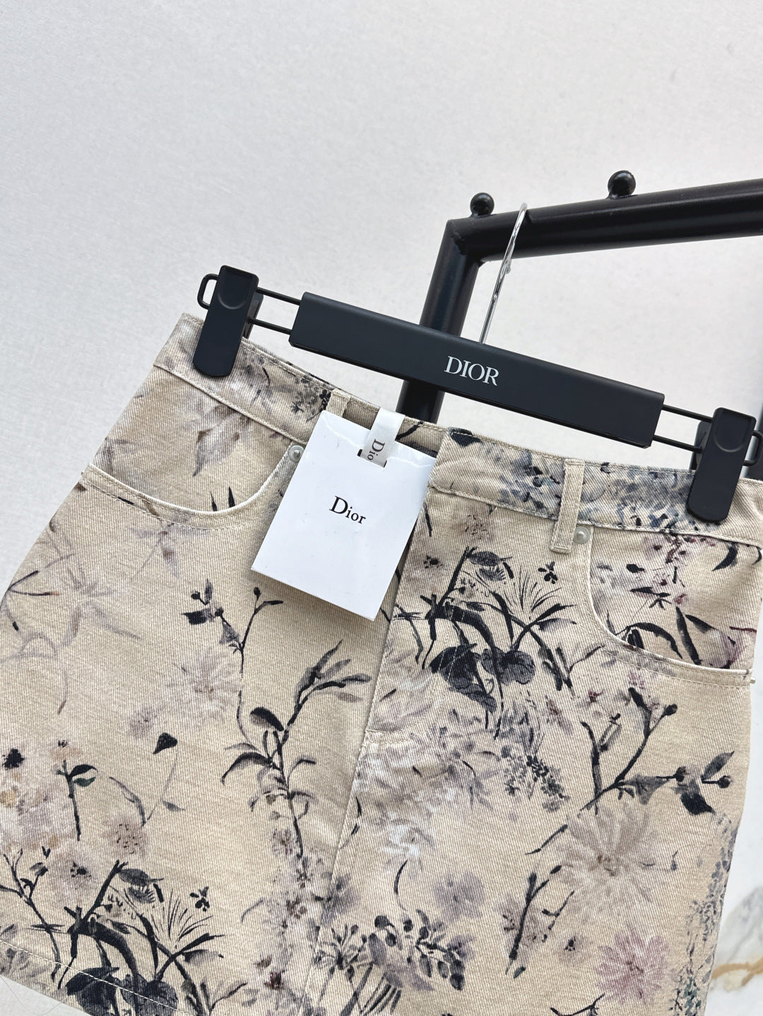 D*r 25ss denim miniskirt