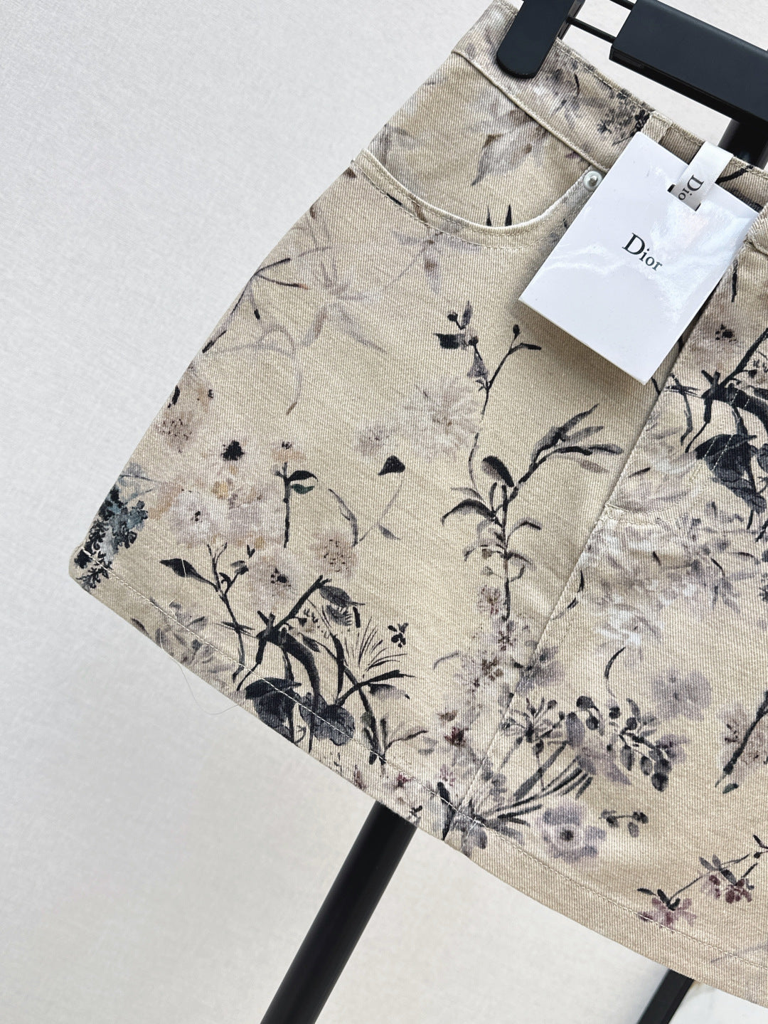 D*r 25ss denim miniskirt