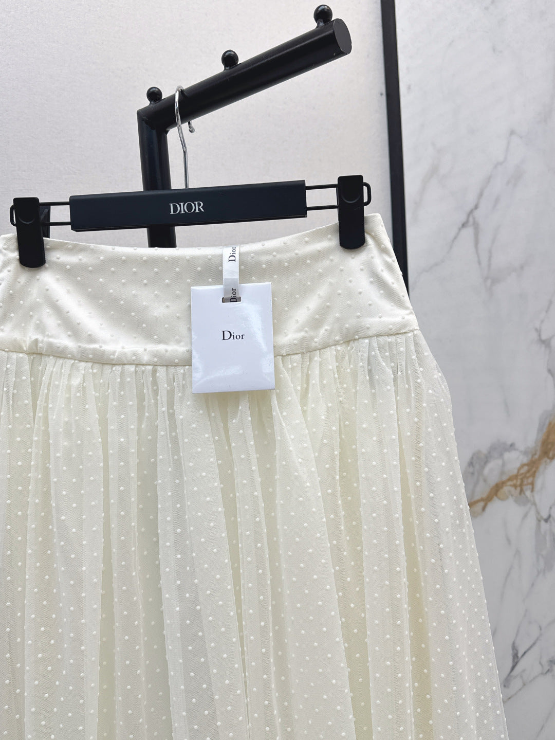 D*r 25ss pleated mesh skirt