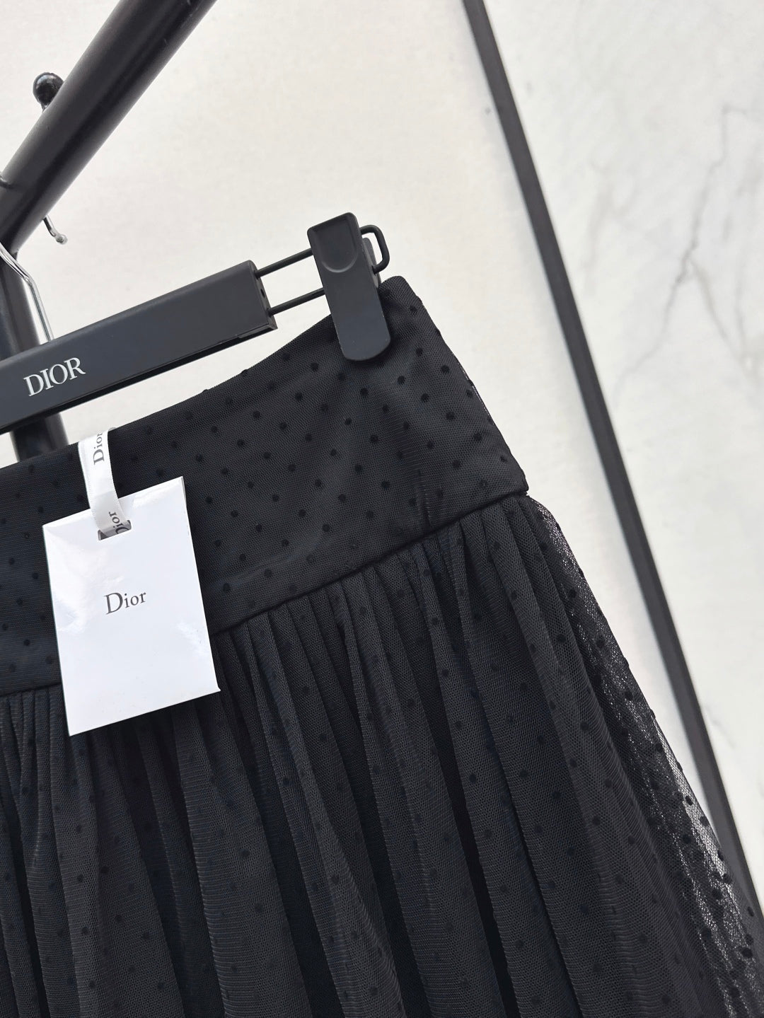 D*r 25ss pleated mesh skirt