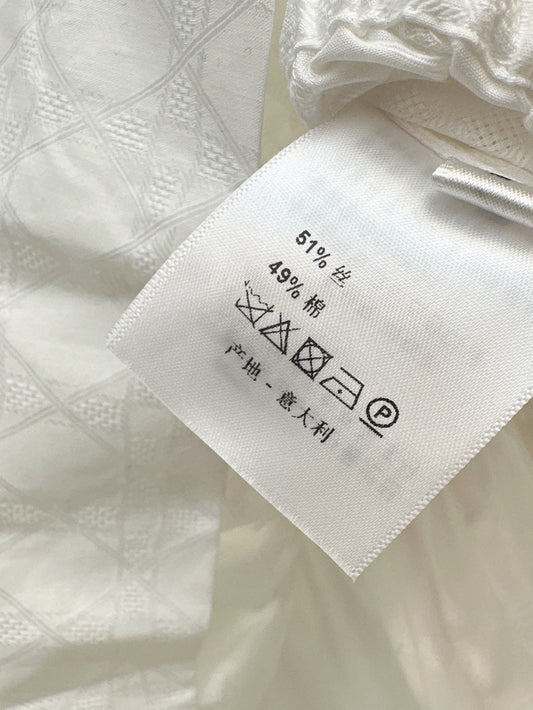 D*r 25ss Ruffled sleeveless shirt