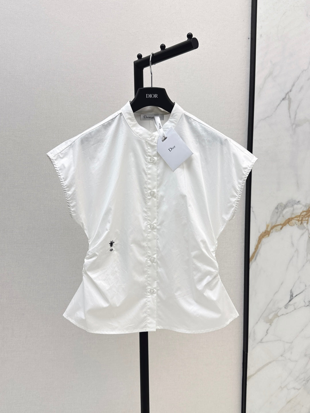 D*r 25ss cap sleeve cotton blouse