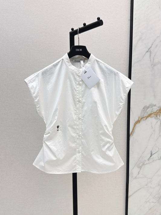 D*r 25ss cap sleeve cotton blouse