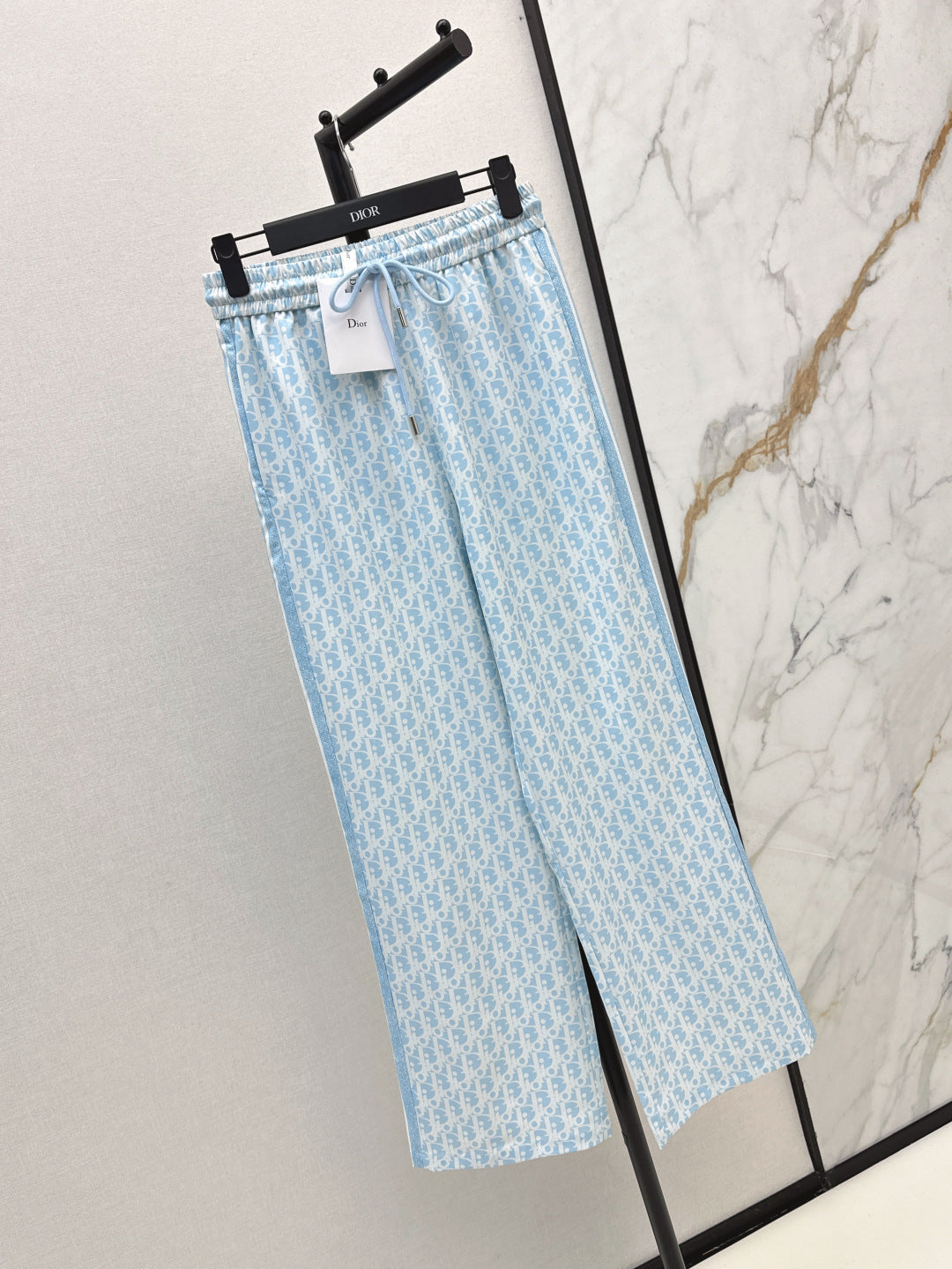 D*r 25ss Oblique jacquard straight pants