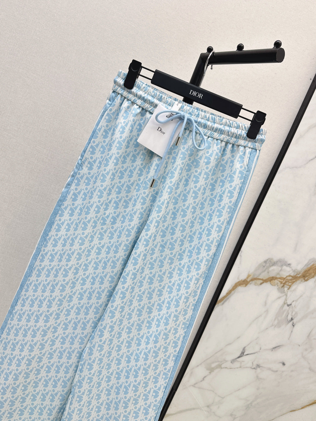 D*r 25ss Oblique jacquard straight pants
