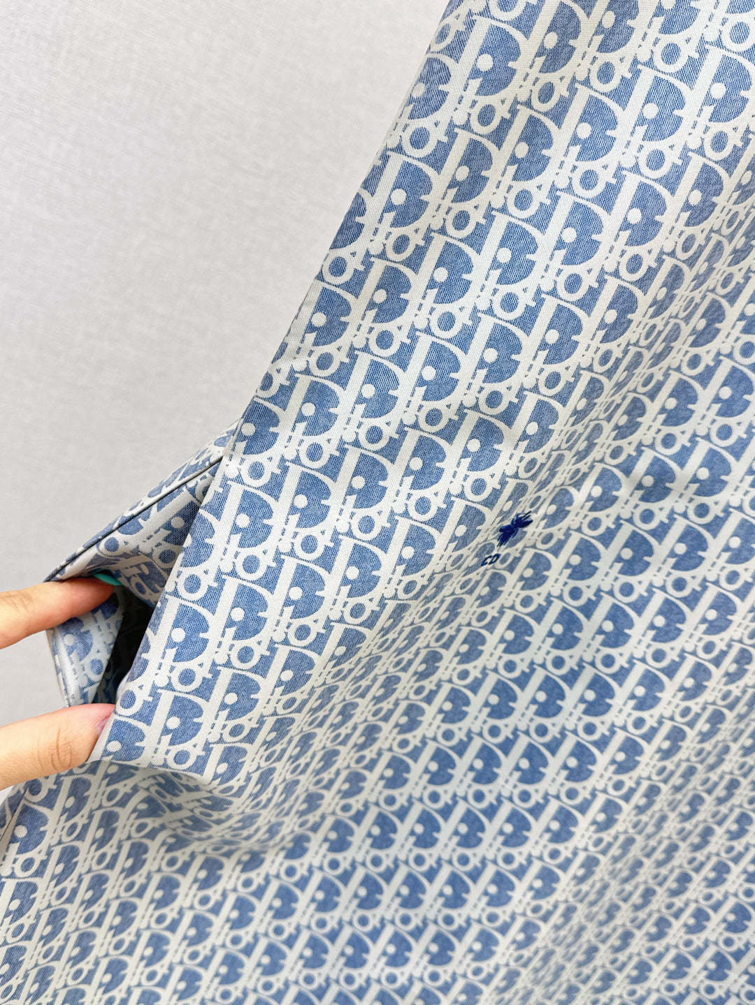 D*r 25ss oblique jacquard sleeveless dress