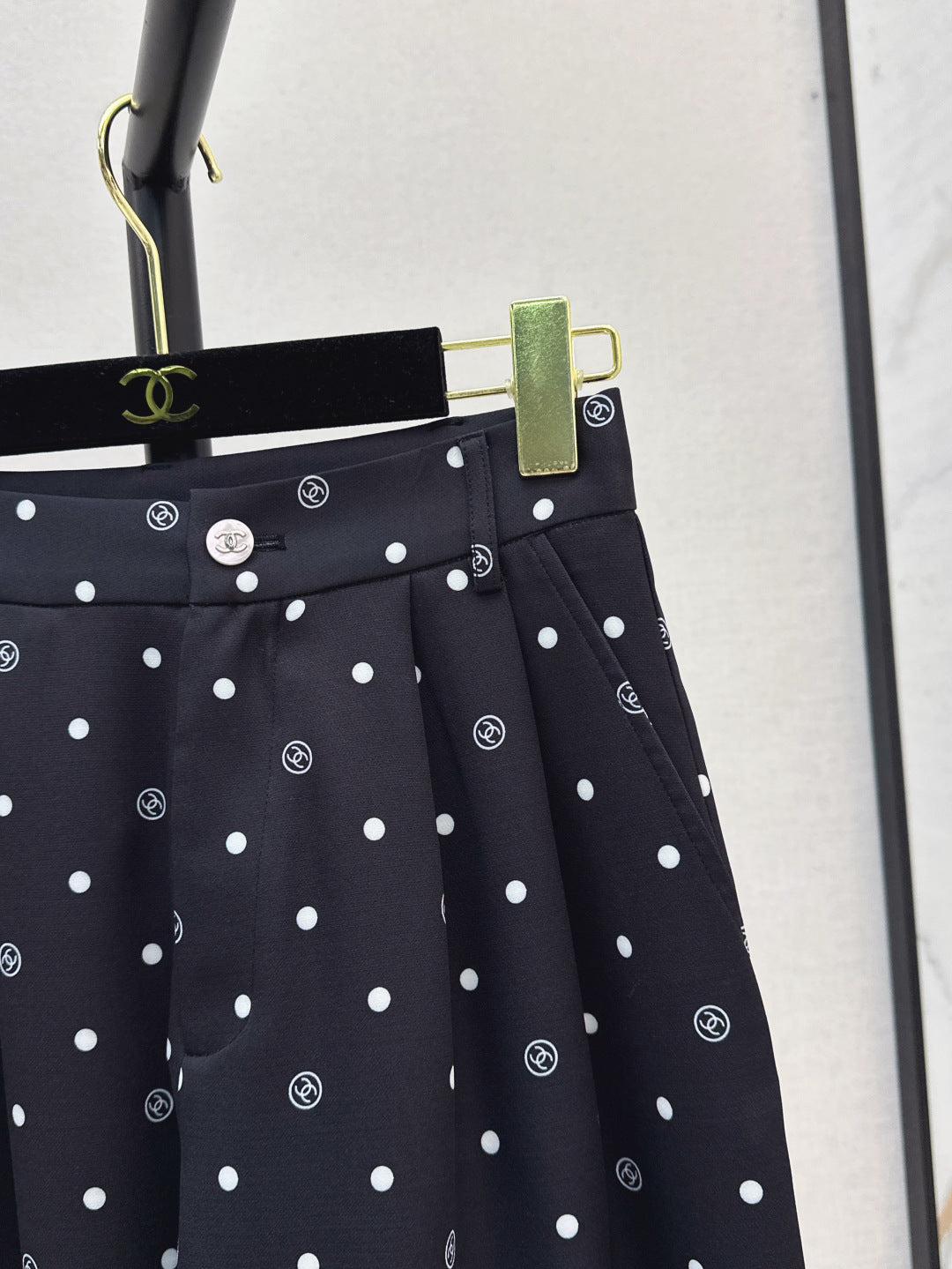 C*nel 25ss logo printed pants