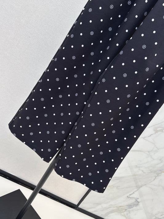 C*nel 25ss logo printed pants