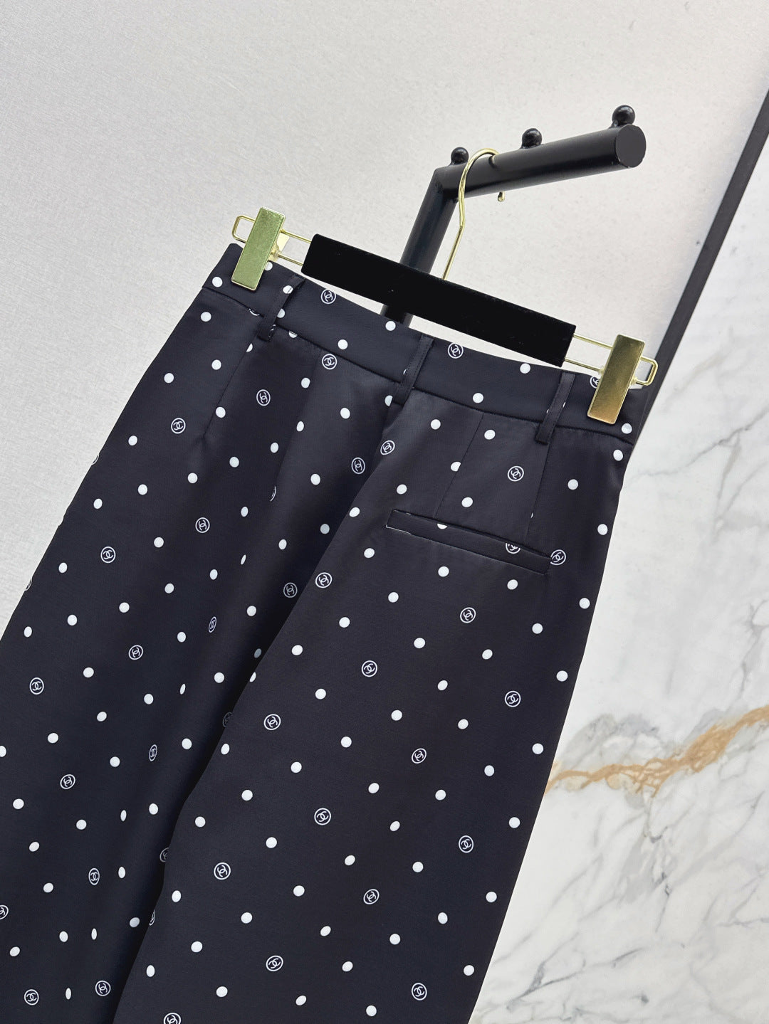 C*nel 25ss logo printed pants