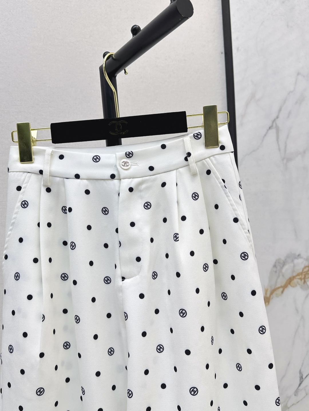 C*nel 25ss logo printed pants