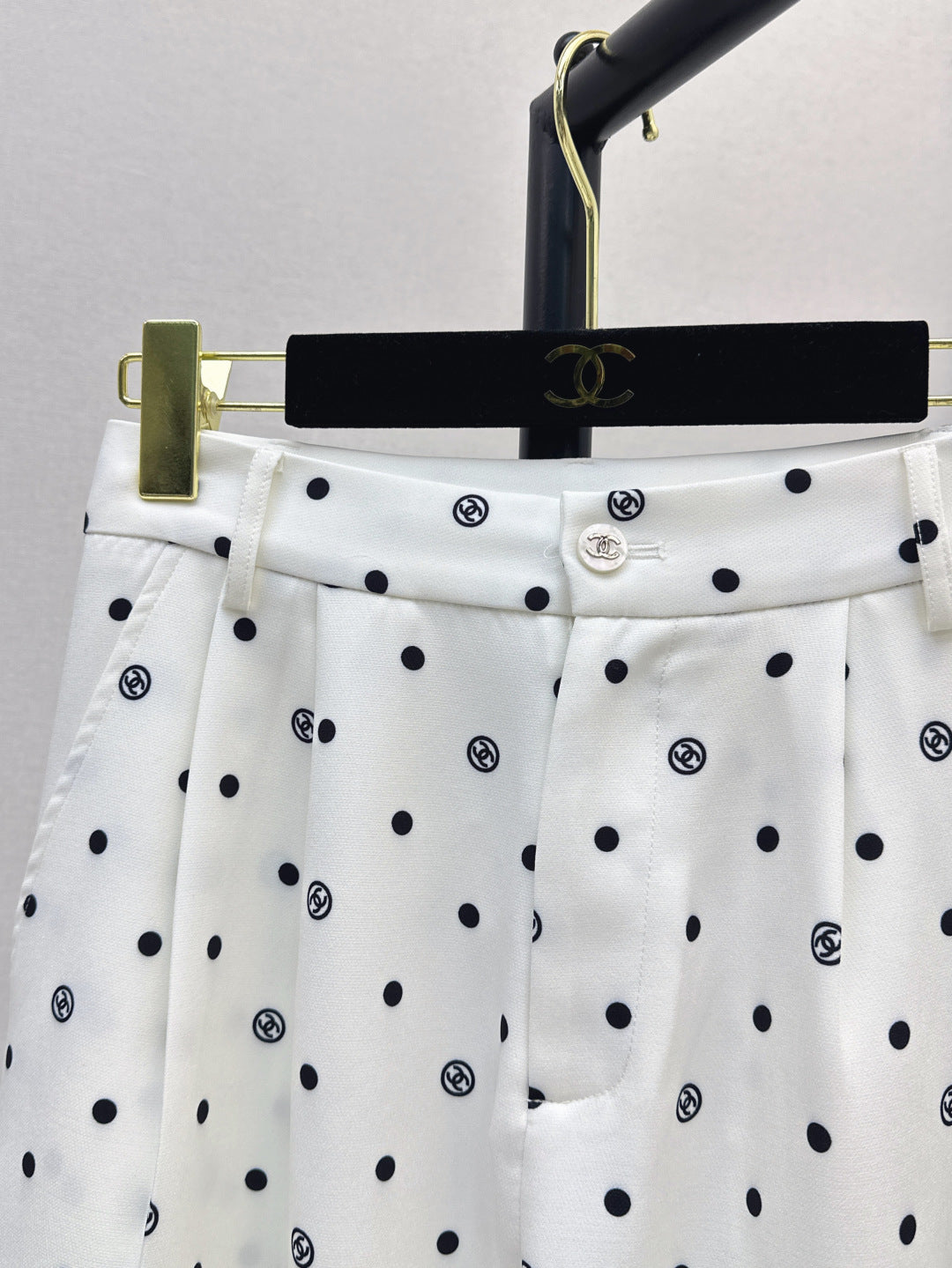 C*nel 25ss logo printed pants