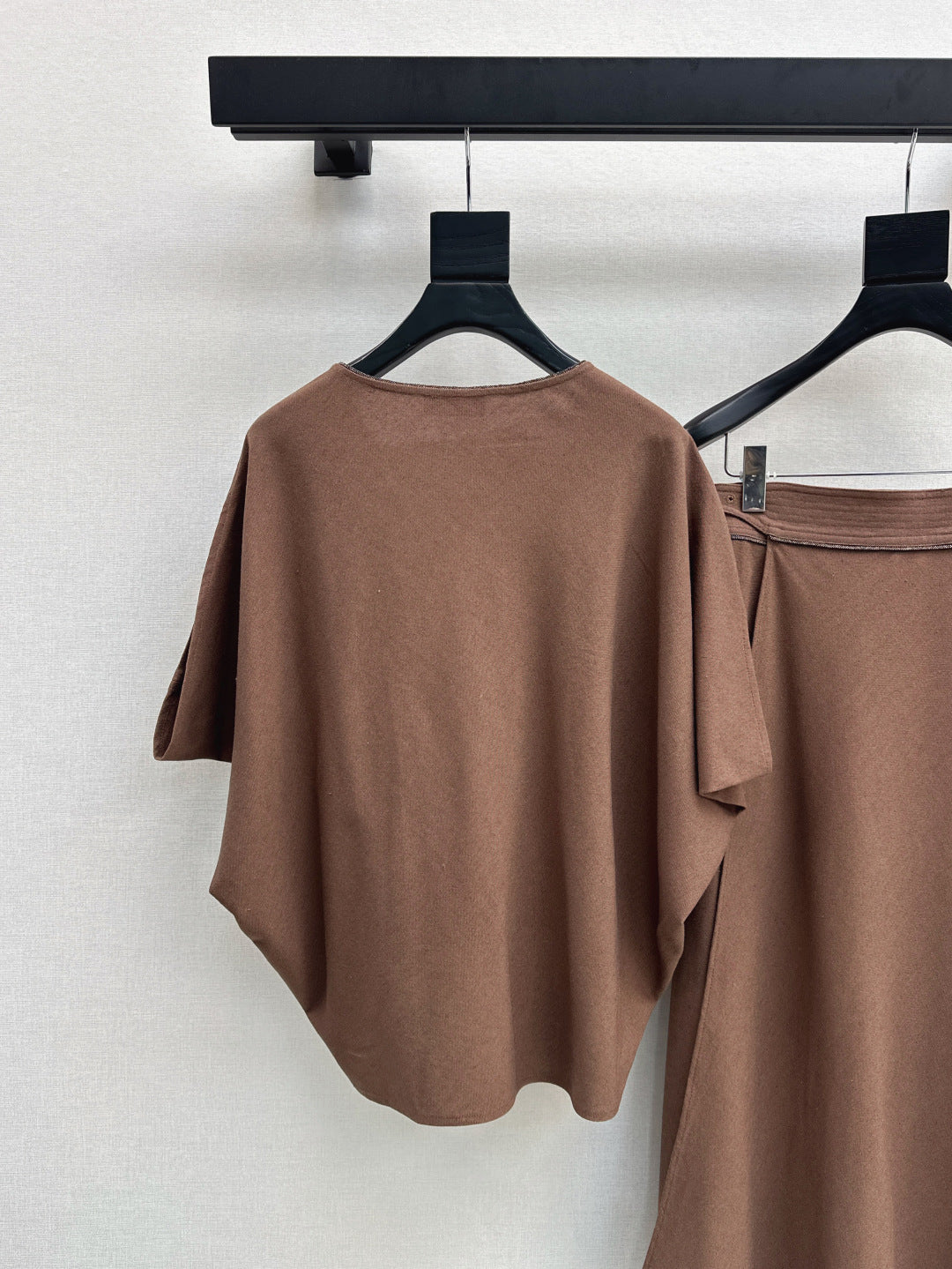 Brune*C 25ss Asymmetric linen suit