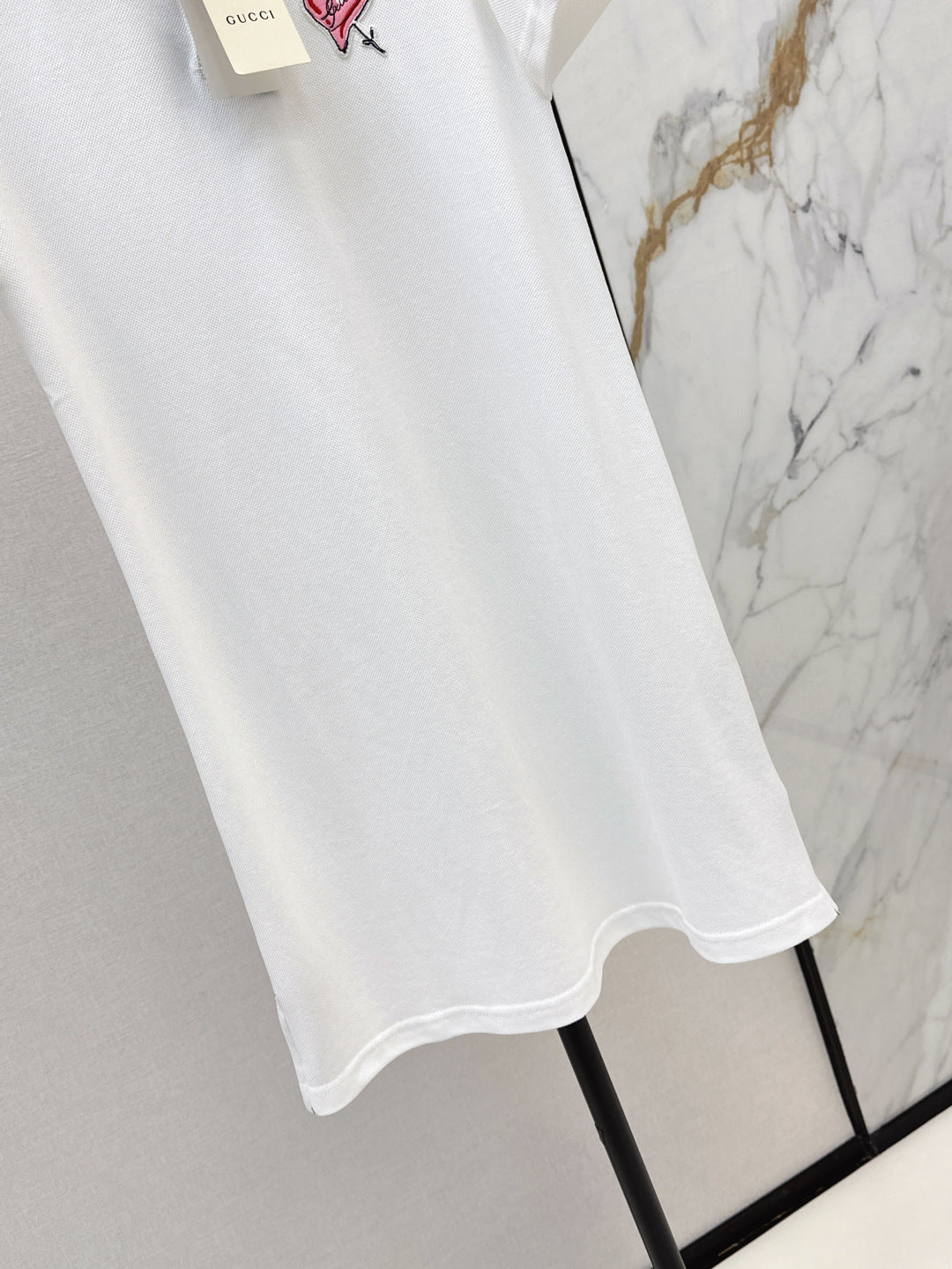 Gu* 25ss cotton poplin polo dress