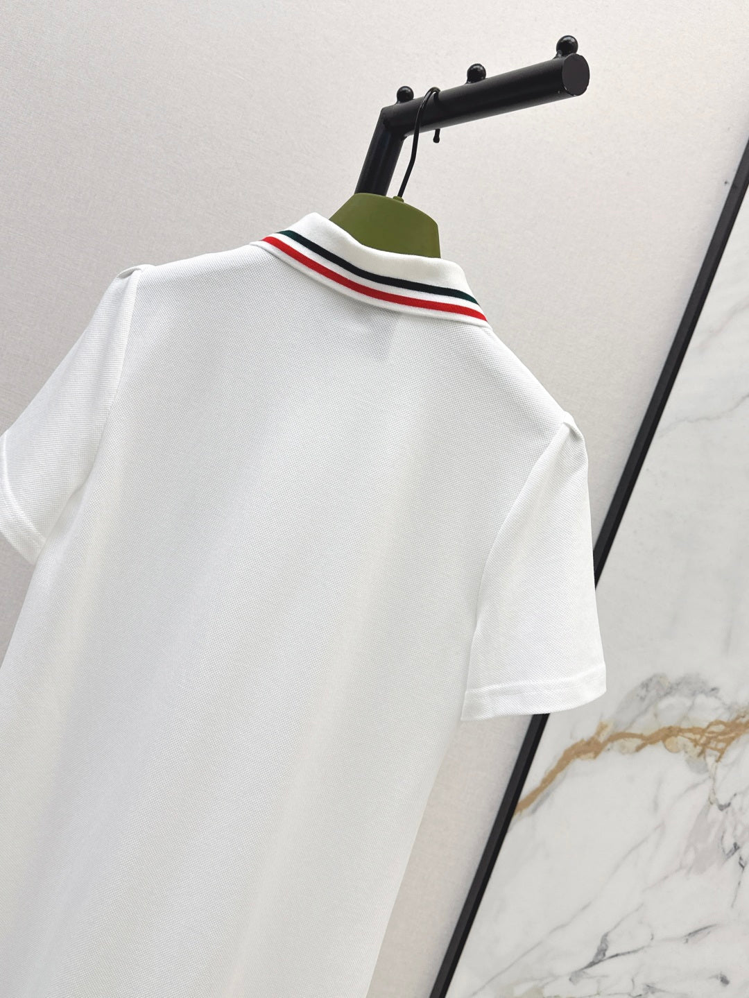 Gu* 25ss cotton poplin polo dress