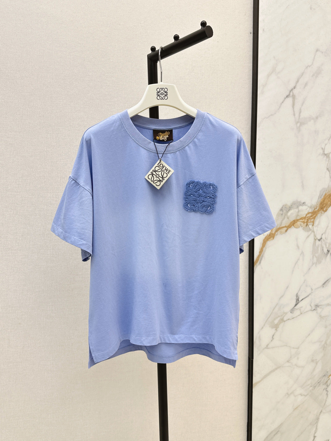 Loe* 25ss anagram cotton jersey t-shirt