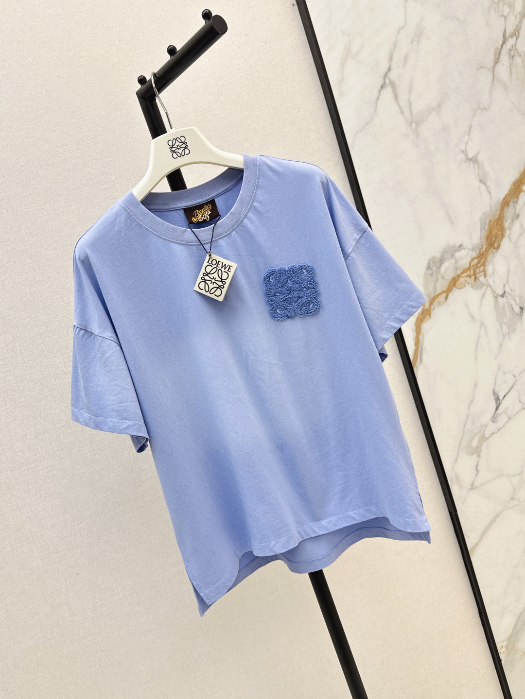 Loe* 25ss anagram cotton jersey t-shirt