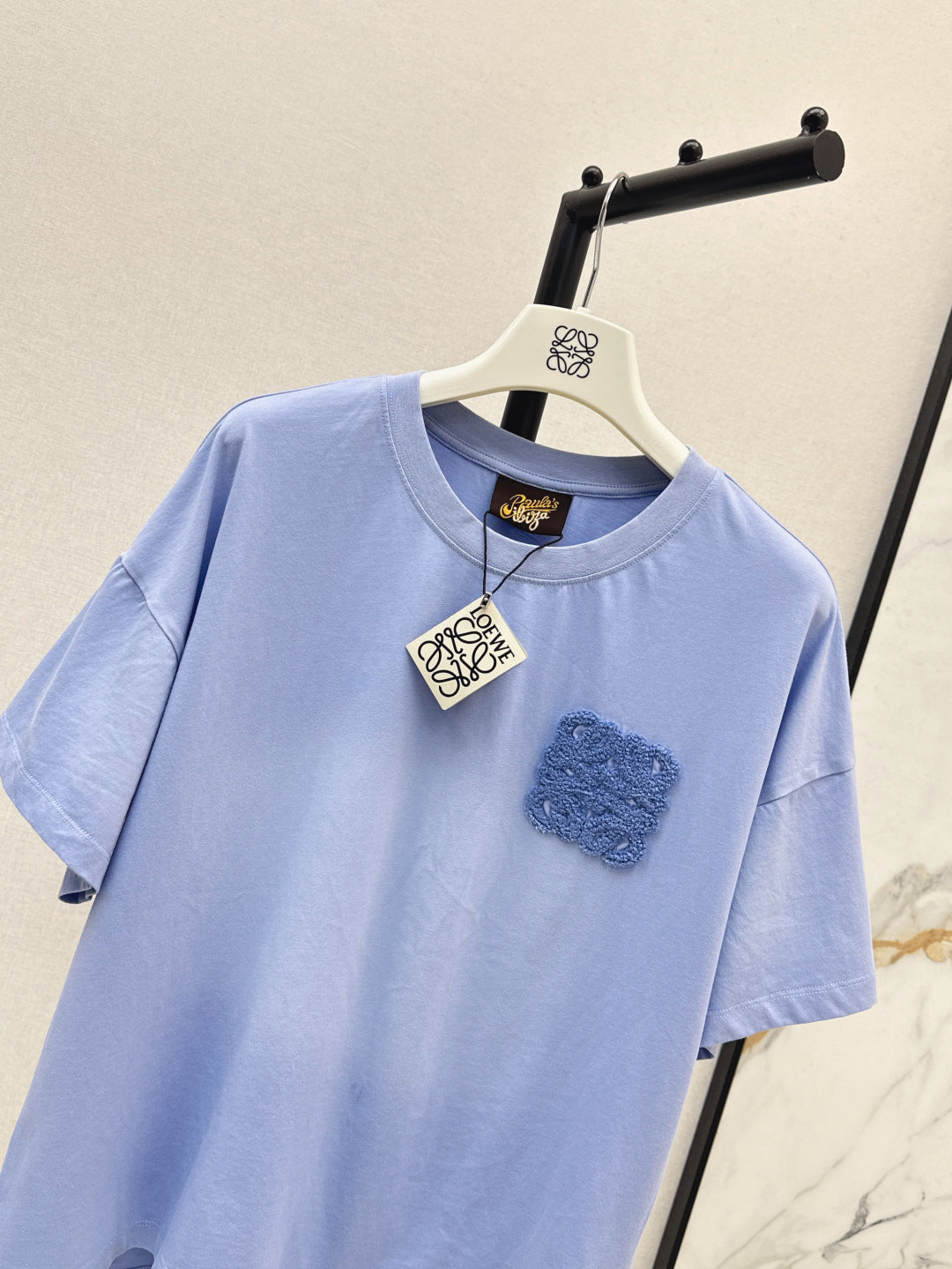 Loe* 25ss anagram cotton jersey t-shirt