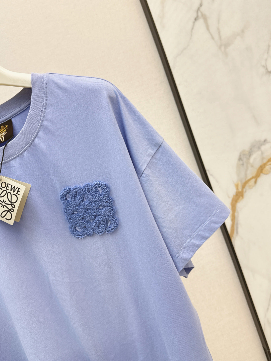 Loe* 25ss anagram cotton jersey t-shirt