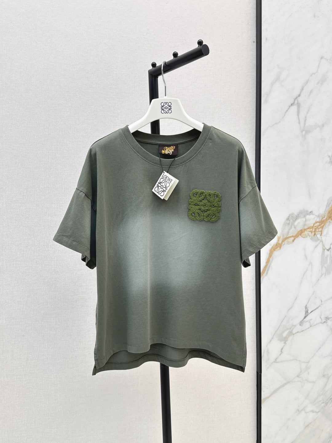 Loe* 25ss anagram cotton jersey t-shirt