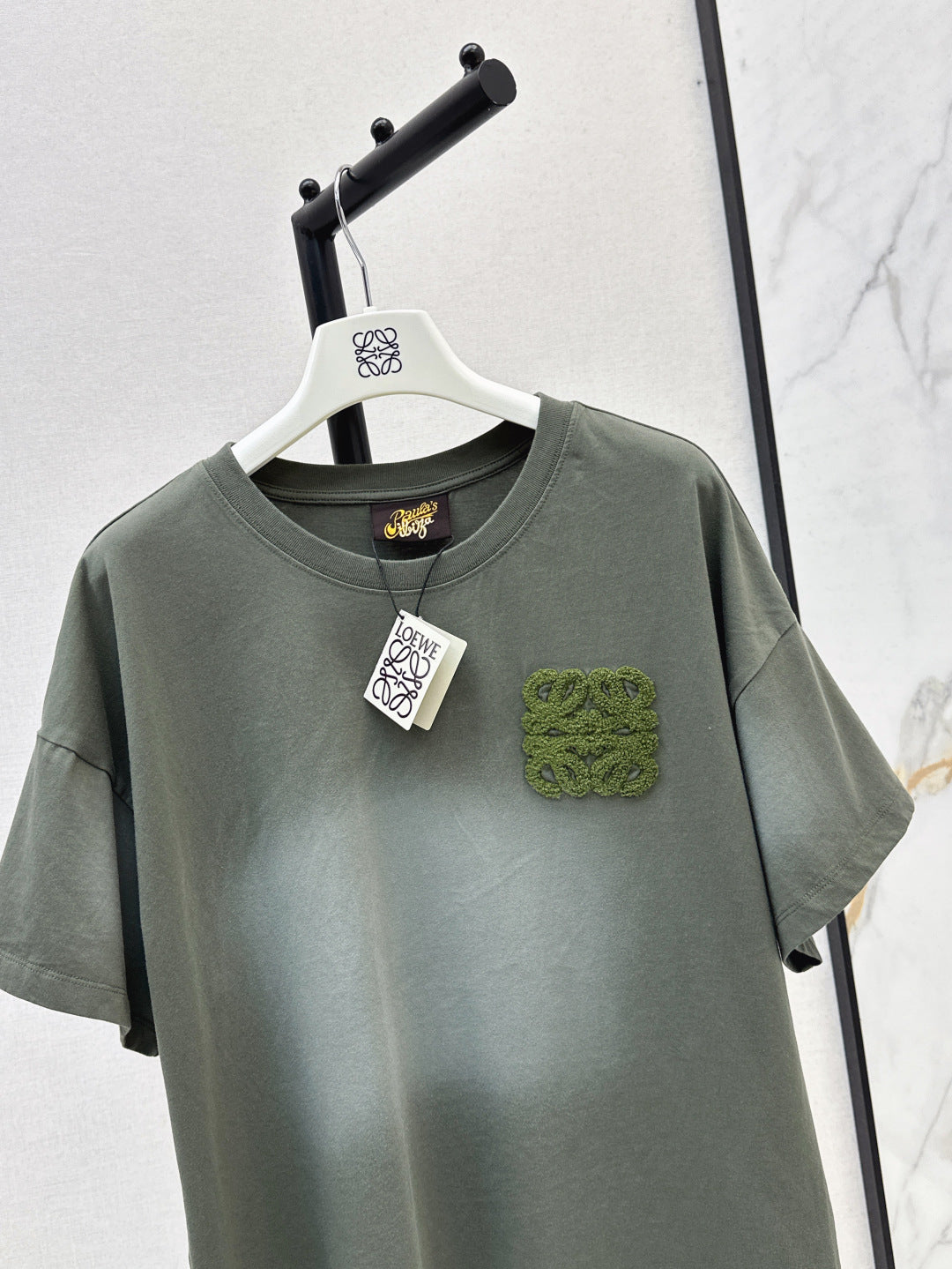 Loe* 25ss anagram cotton jersey t-shirt
