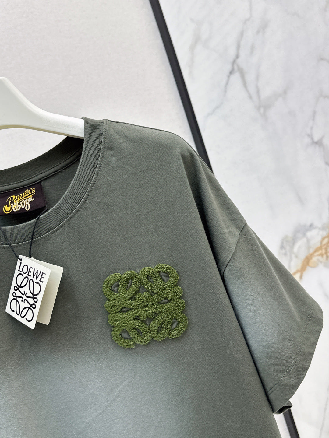 Loe* 25ss anagram cotton jersey t-shirt