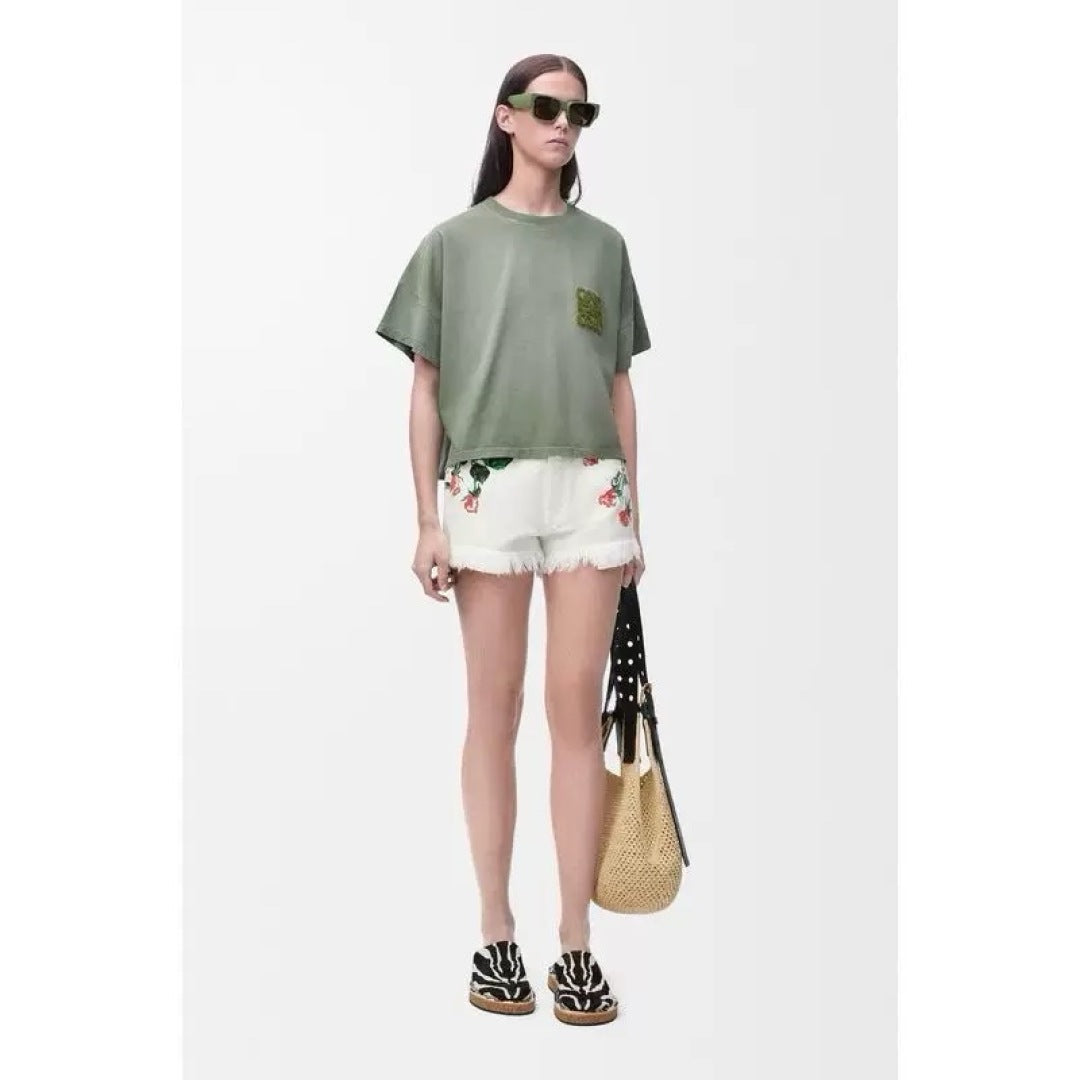 Loe* 25ss anagram cotton jersey t-shirt