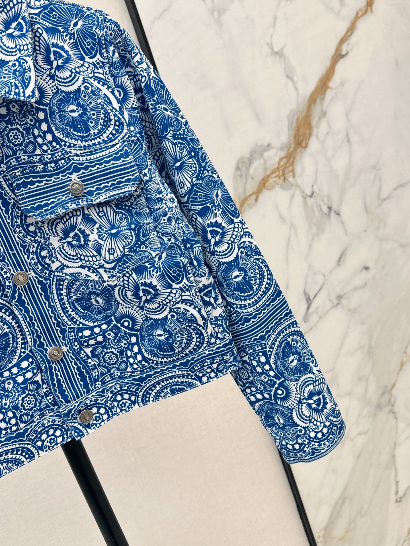 D*r 25ss Butterfly printed denim jacket