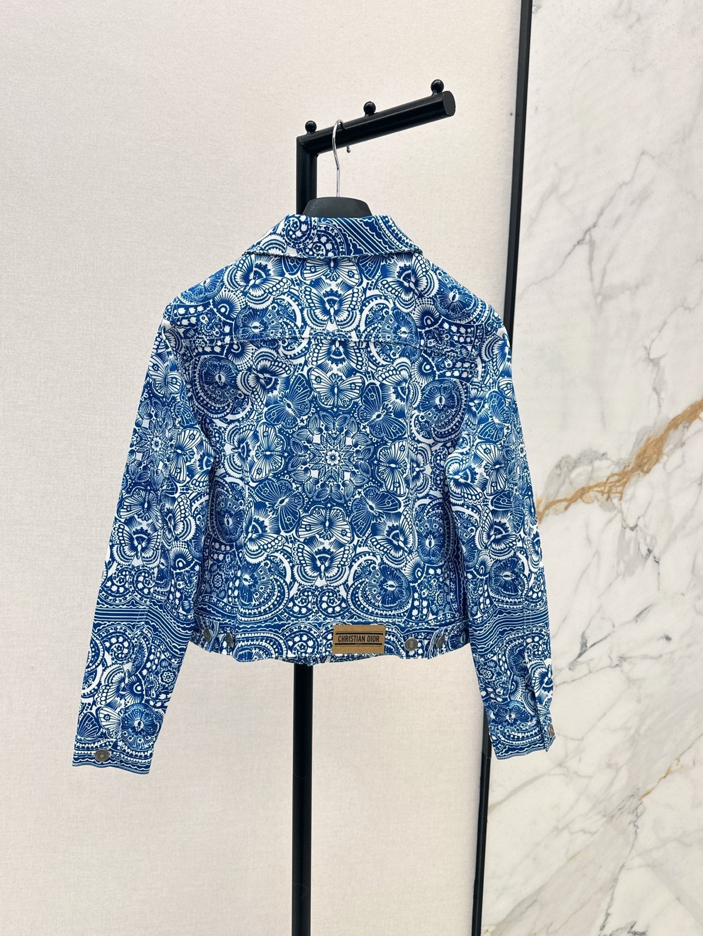 D*r 25ss Butterfly printed denim jacket
