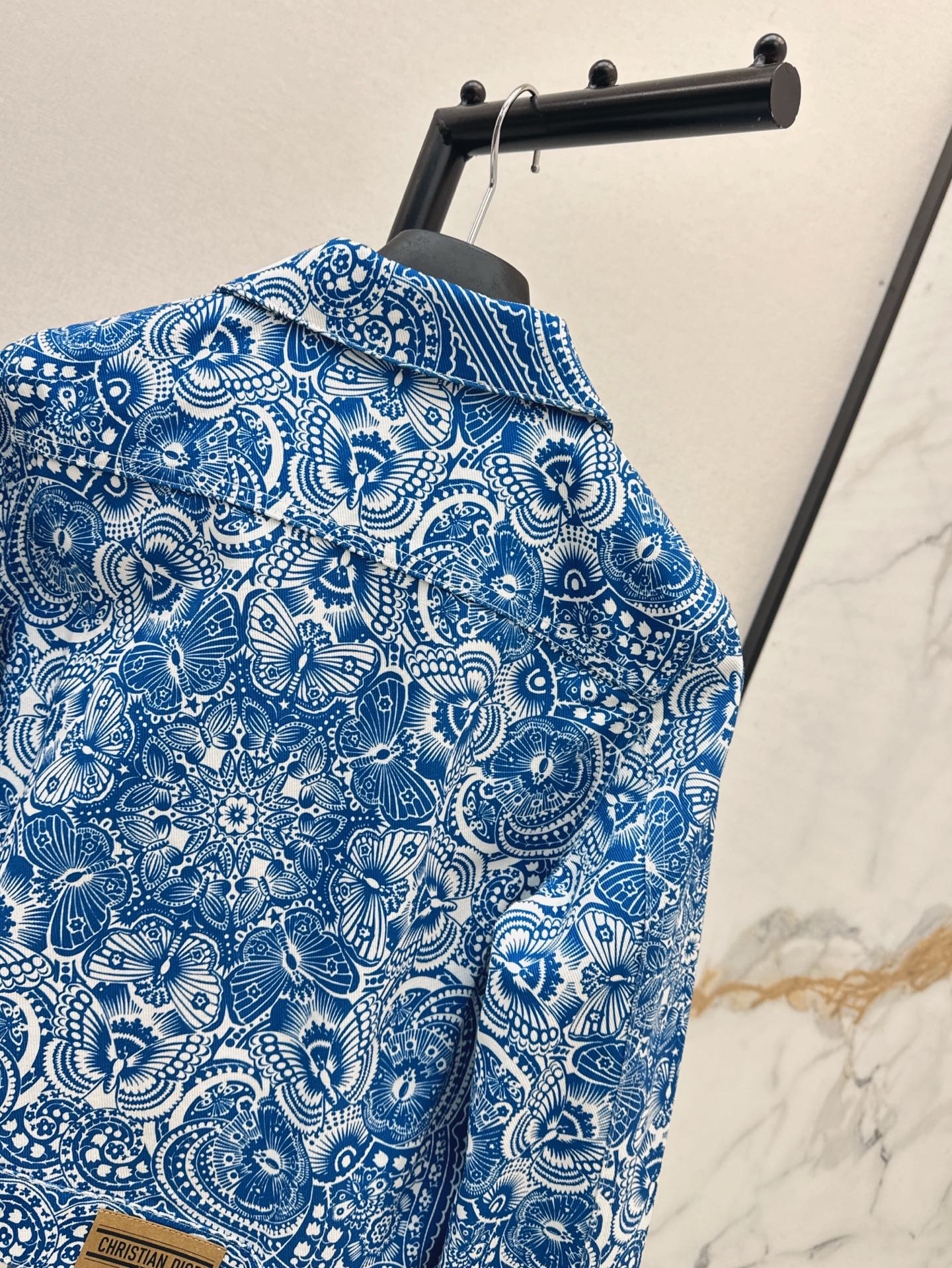 D*r 25ss Butterfly printed denim jacket