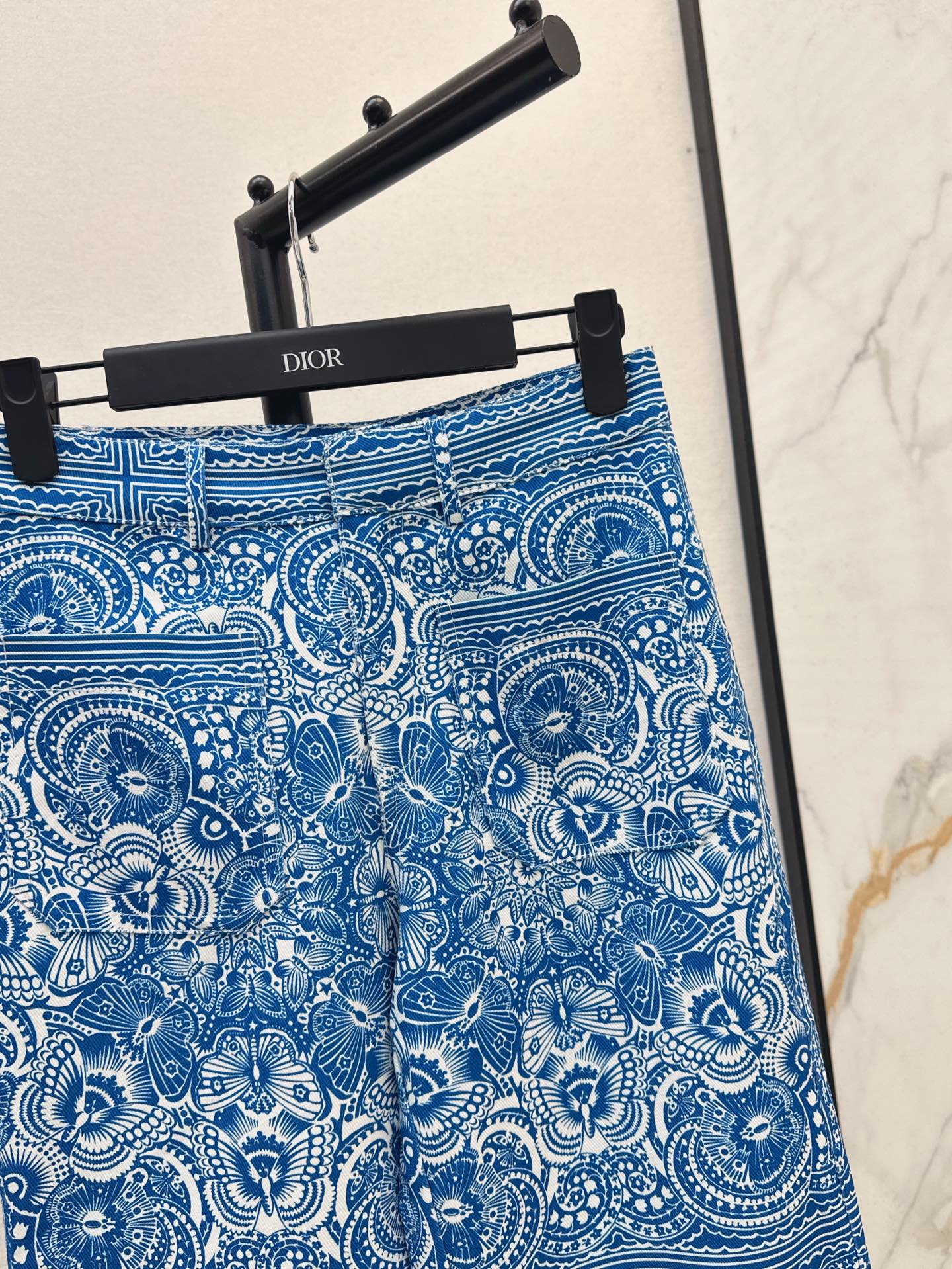 D*r 25ss Butterfly printed denim pants