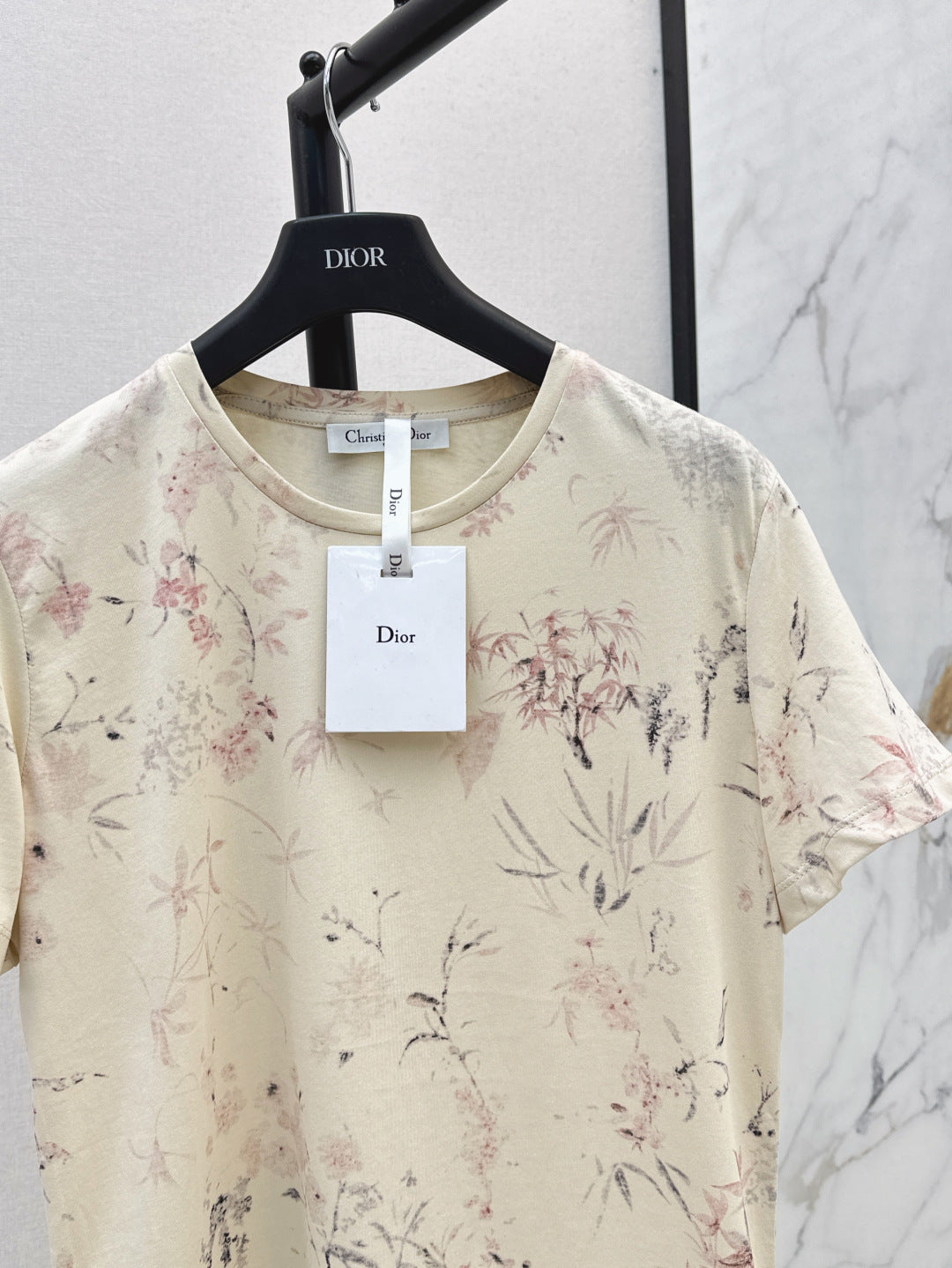 D*r 25ss logo embroidered T-shirt