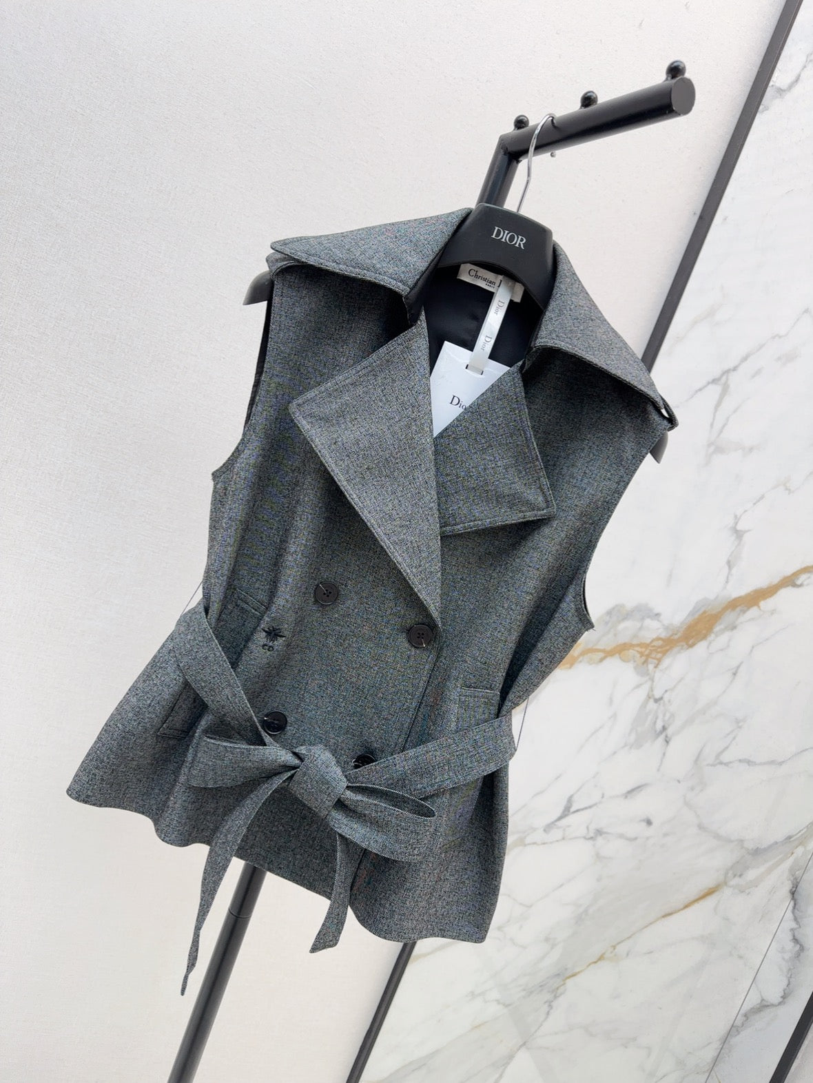 D*r 25ss belted vest jacket