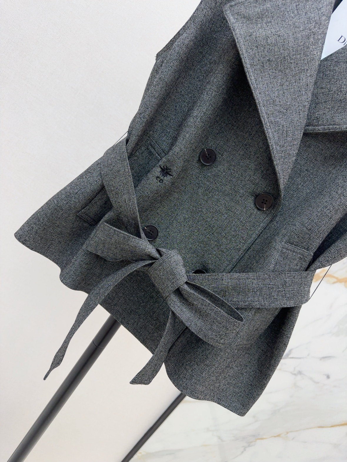 D*r 25ss belted vest jacket