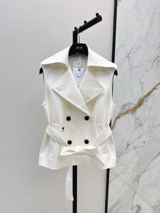 D*r 25ss belted vest jacket