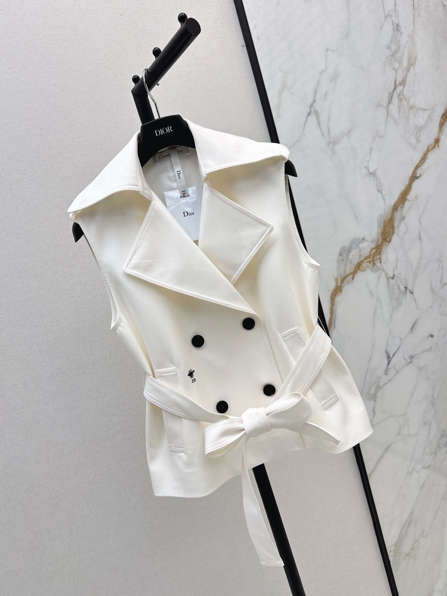 D*r 25ss belted vest jacket