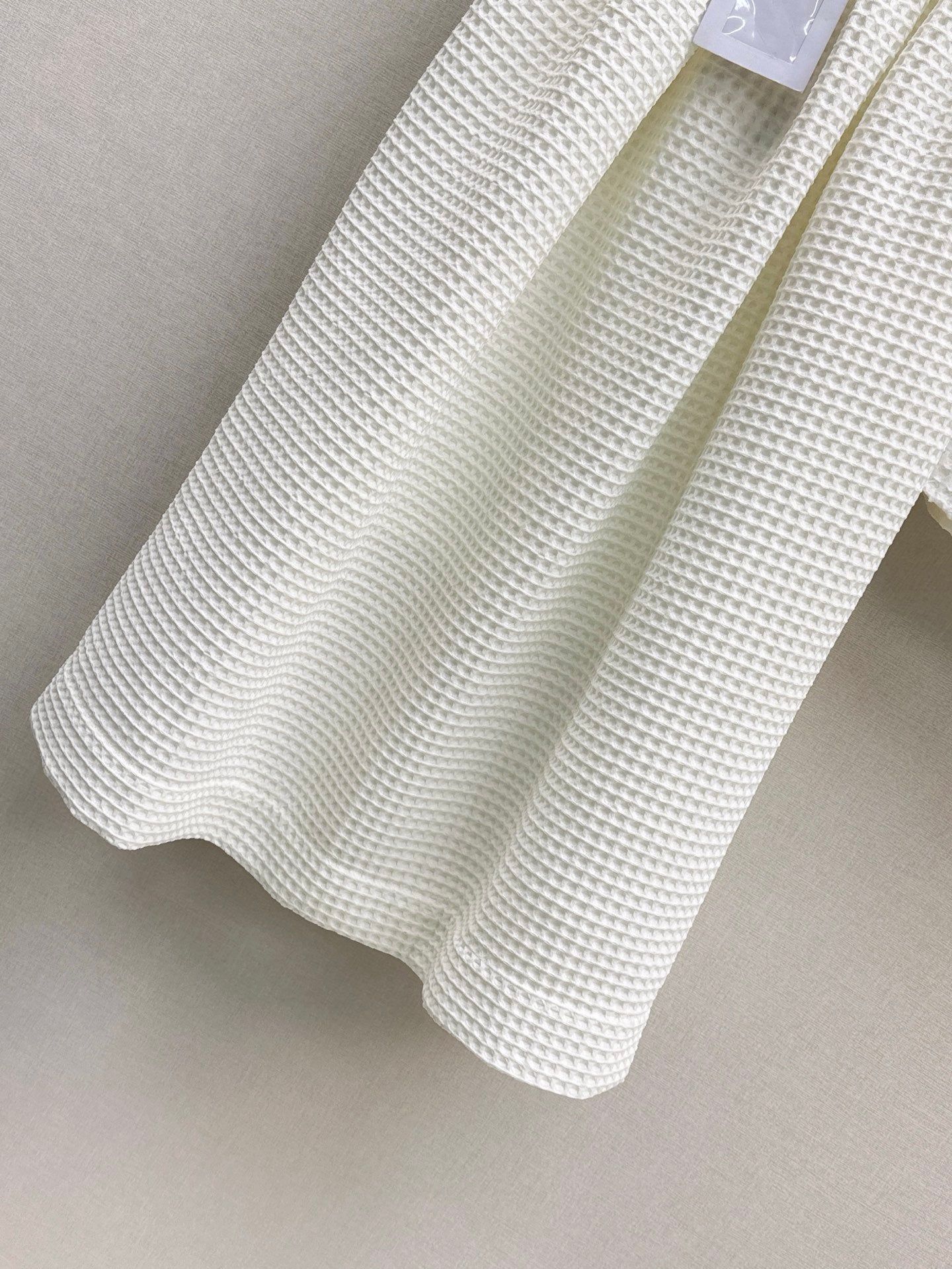 C*nel 25ss waffle tweed cape and skirt set