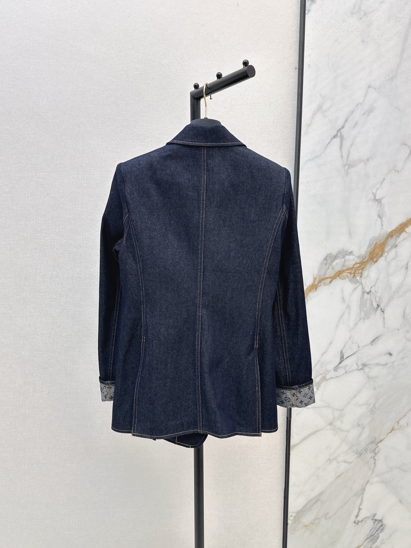 Loui* 25fw denim preppy blazer