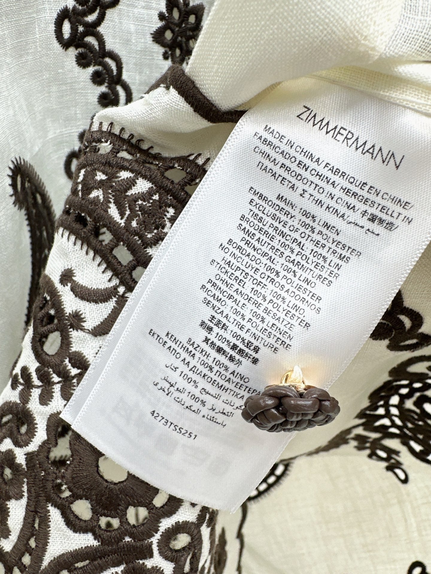 Zim* 25ss floral embroidered shirt and shorts set