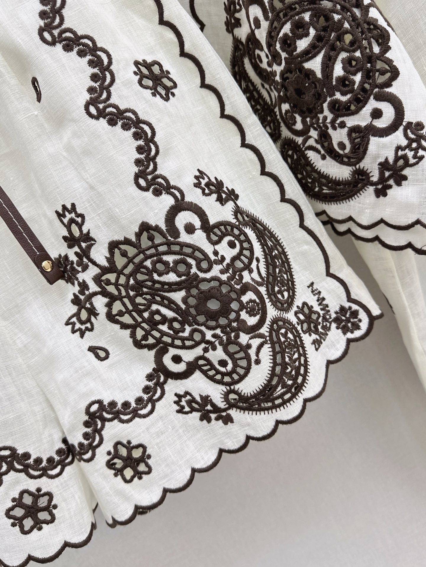 Zim* 25ss floral embroidered shirt and shorts set