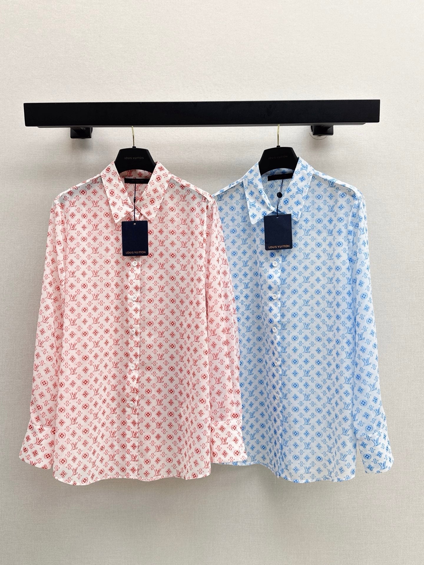 Loui* 25ss monogram printed shirt