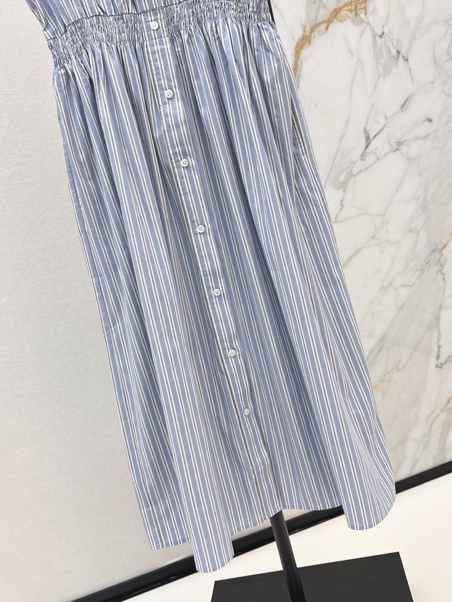 M*u 25ss striped cotton dress